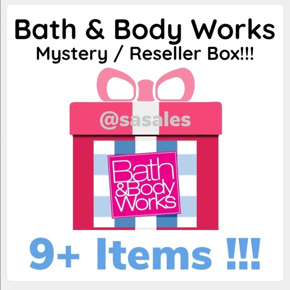 Bath & Body Works Mystery Reseller Box 9+ Items